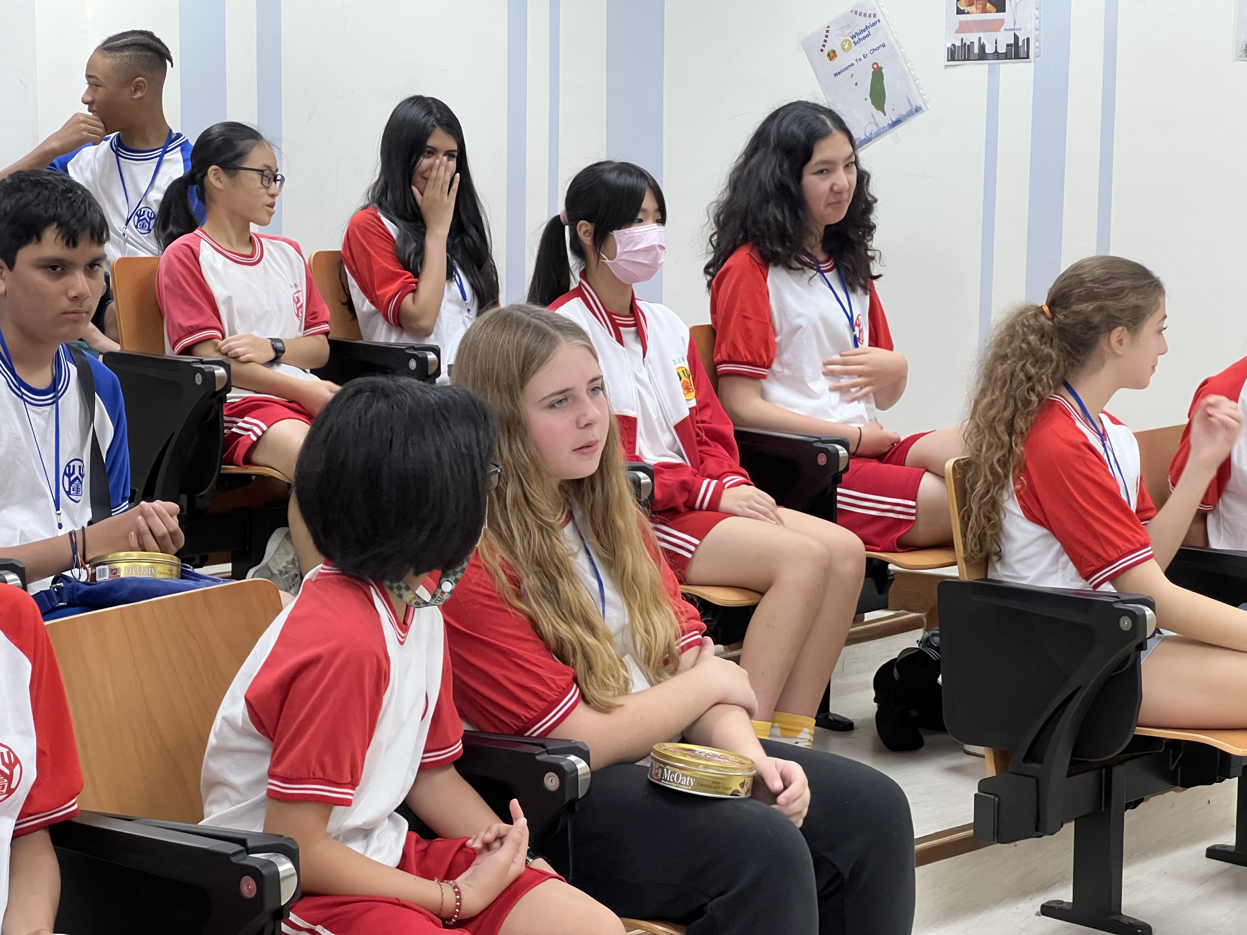 英國懷特弗利中學與二重國中學生相見歡(二重國中姐妹校交流)